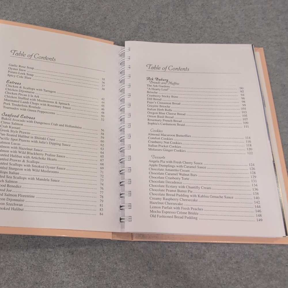 The Best of The Ark and More Cookbook Signed Nanci Main Jimella Lucas 1st Ed - Picture 6 of 7